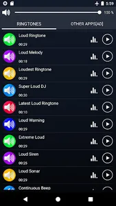 Loud Ringtones screenshot 2