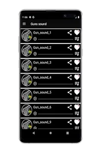 Guns Ringtones, guns effect screenshot 1