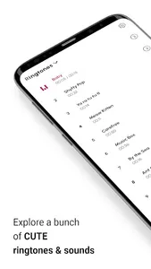 Cute Phone Ringtones & Sounds screenshot 0