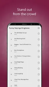 Funny Sayings Ringtones screenshot 1