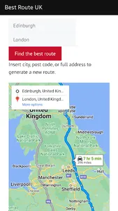 Best Route UK screenshot 7