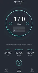 SpeedTest. Free Internet Speed screenshot 1