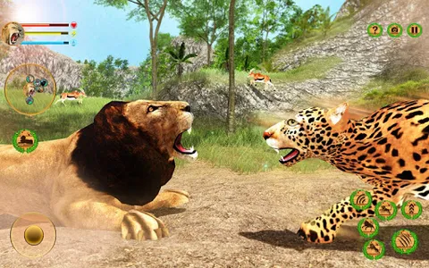 Lion Simulator Attack 3d Game screenshot 0