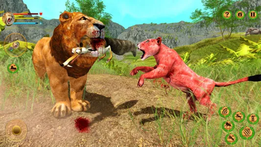 Lion Simulator Attack 3d Game screenshot 12