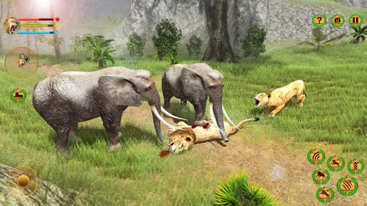 Lion Simulator Attack 3d Game screenshot 13