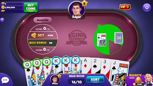 Gin Rummy Mania screenshot 12