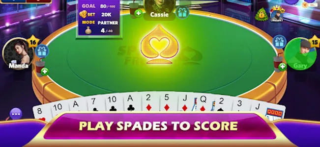 Spades Frenzy screenshot 1