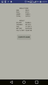PH Tax Info and Calculator screenshot 3
