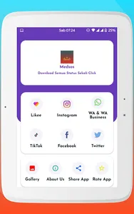 Sosmed - All In One Status Sav screenshot 9