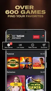 BetMGM Casino - Ontario screenshot 1