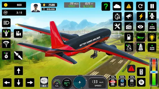 Flight Simulator : Plane Games screenshot 0