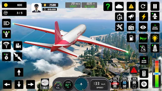 Flight Simulator : Plane Games screenshot 10