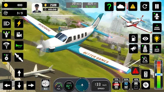 Flight Simulator : Plane Games screenshot 11