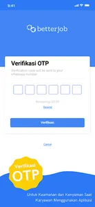 BetterJob screenshot 1