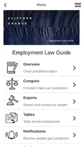 Employment Law Application screenshot 0