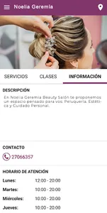Peluquería Noelia Geremía screenshot 1