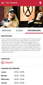 Vox Corpus Danza screenshot 0