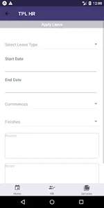 TPL Intranet screenshot 3
