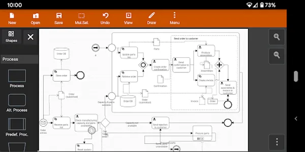 Flowdia Diagrams Lite screenshot 0