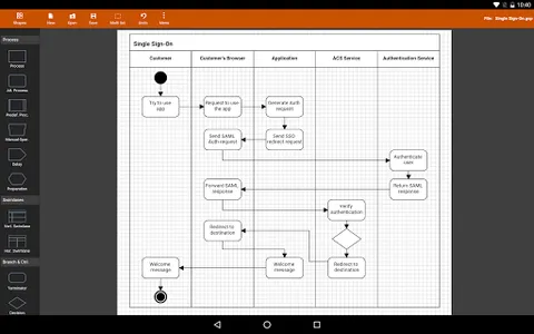 Flowdia Diagrams Lite screenshot 13