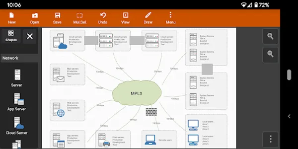 Flowdia Diagrams Lite screenshot 2