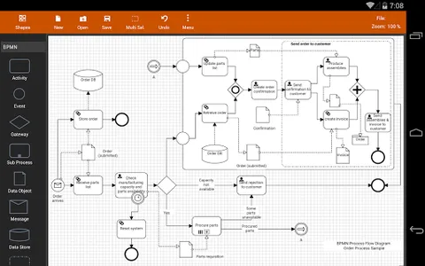 Flowdia Diagrams Lite screenshot 4