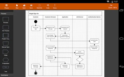 Flowdia Diagrams Lite screenshot 6