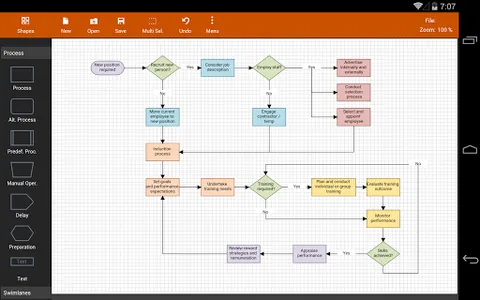 Flowdia Diagrams Lite screenshot 8