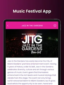 Jazz In The Gardens screenshot 4