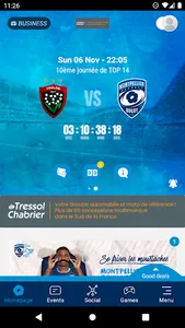 Montpellier Herault Rugby screenshot 0