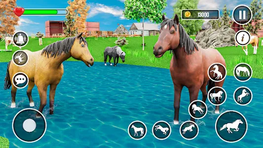 Wild Horse Family Life Game screenshot 10