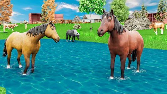 Wild Horse Family Life Game screenshot 16