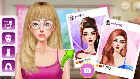 Girls Style and Fashion Games screenshot 2