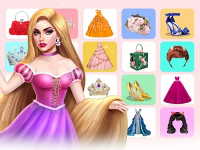 Princess Dress up: Makeup Game screenshot 12