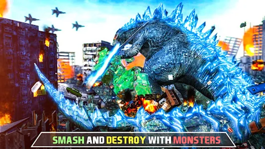 Monster City Destruction Games screenshot 0