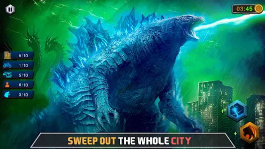 Monster City Destruction Games screenshot 10