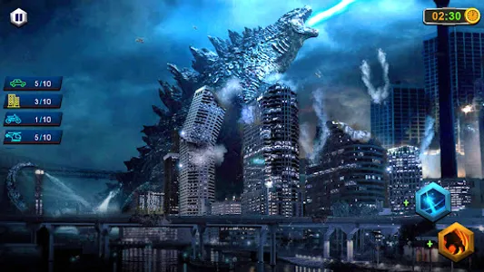 Monster City Destruction Games screenshot 17