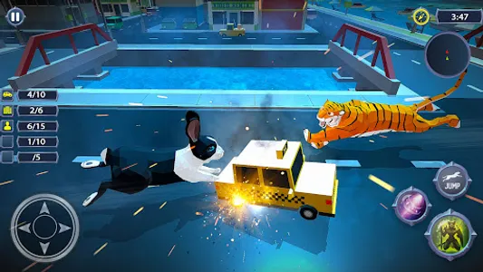 Tiger Rampage: 3D Tiger Games screenshot 10