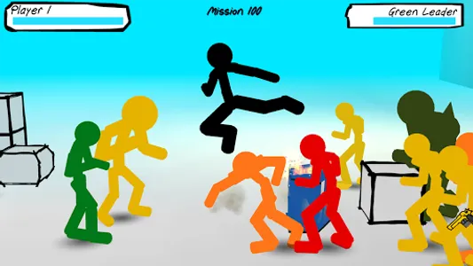 Stickman Street Fighting screenshot 0