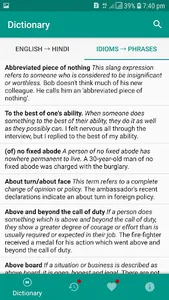 Best English To Hindi Dictiona screenshot 6