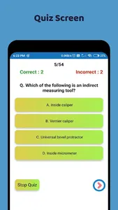 ITI Fitter NIMI App - MCQ Quiz screenshot 1