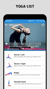 Yoga Meditation & workout App screenshot 4