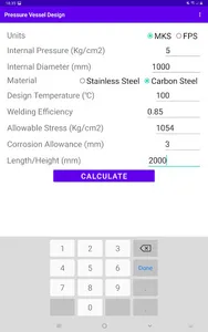 Pressure Vessel Design screenshot 8