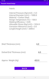 Pressure Vessel Design screenshot 9