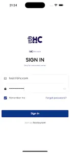 BHC Restaurant screenshot 1