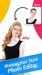 Women Hair Style Photo Editor screenshot 10