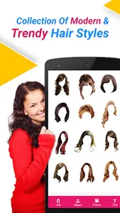 Women Hair Style Photo Editor screenshot 12