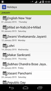 Indian Calendar screenshot 3