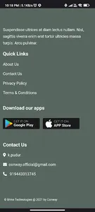 Conway Store screenshot 1