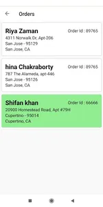 Delivery App screenshot 2